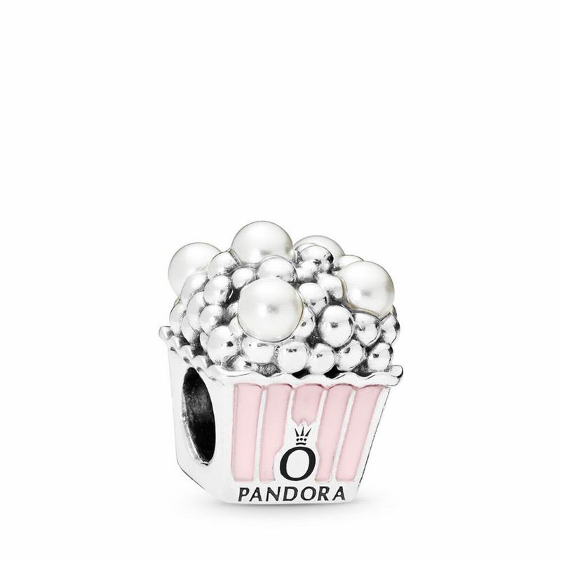 Pandora Australia Delicious Popcorn Charm - Sterling Silver | NTQYLM243